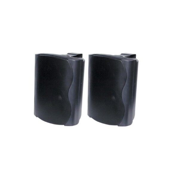 50W 8 Ohm Black Wall Mount Speaker Pair