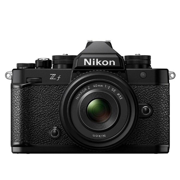 Nikon Z f Mirrorless Camera (Black) with 40mm f/2 Lens