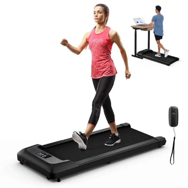 Costway 2.25HP Walking Machine Electric Treadmill Running Machine w/LED Display&Remote Control Home Gym Black