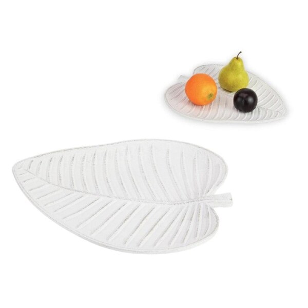 Nara Leaf Decor Tray