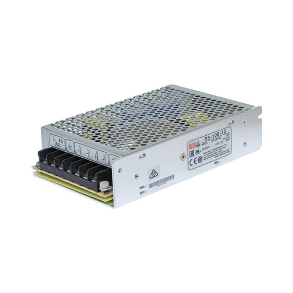 RS-100-12 102W 12VDC Switchmode Power Supply