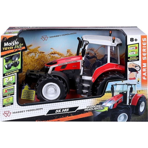 Maisto 1:16 Massey Ferguson 8S Tractor 2.4 GHz Remote Control RC Car Toy 8y+