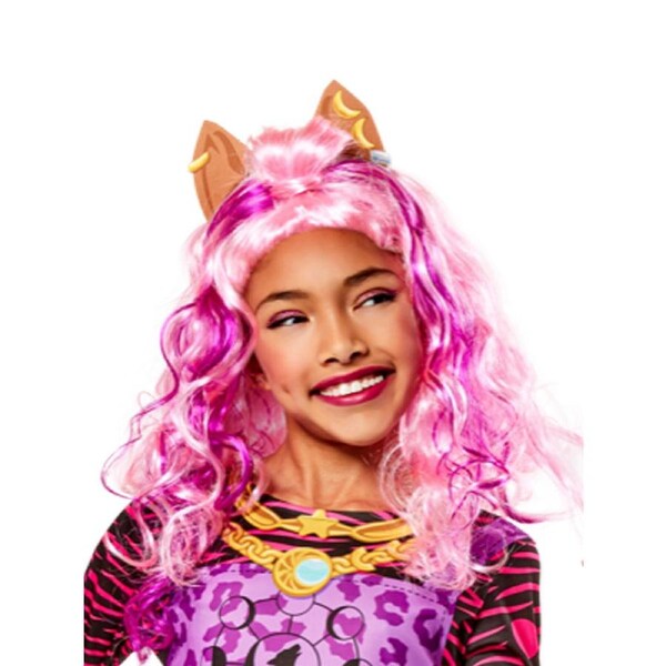 Monster High Clawdeen Wolf Wig Kids/Children Halloween Party Hair Accessory 5y+