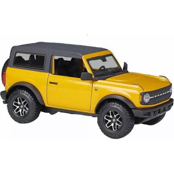 Maisto 1:24 2021 Ford Bronco 2 Door SUV Badlands Model Car Toy 3+ Assorted