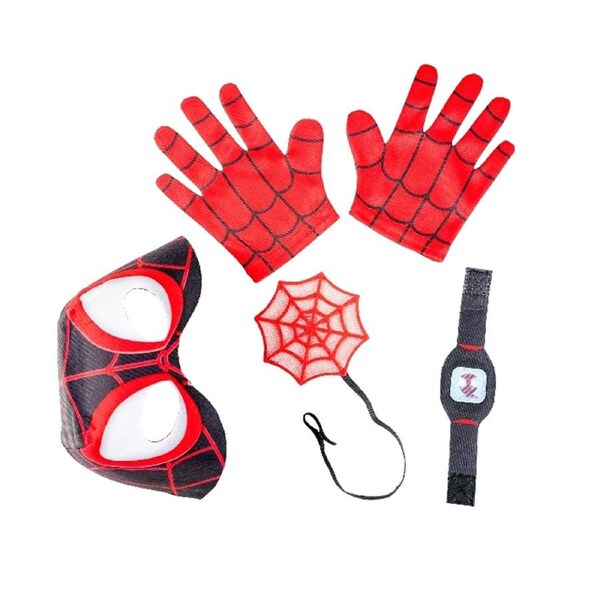 Marvel Miles Morales Kids/Children Halloween Party Costume Outfit Accessory Set