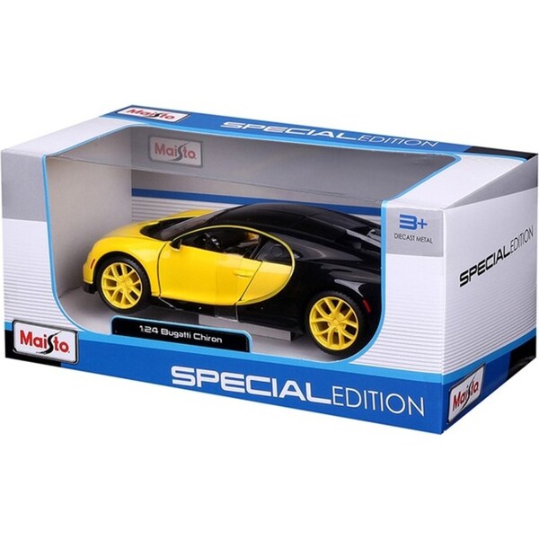 Maisto 1:24 Scale 2017 Bugatti Chiron Coupe Model Car Kids/Children Asst Toy 3+