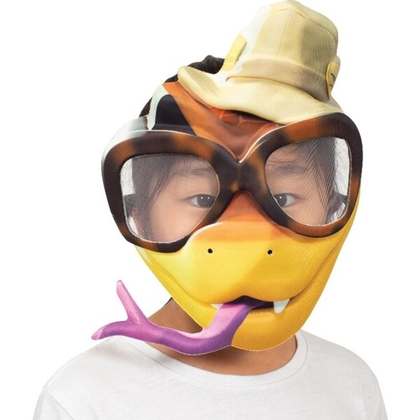 2x The Bad Guys 23x25cm Mr Snake Mask Halloween Party Costume Dress Up Accessory