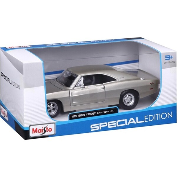 Maisto 1:24 Scale 1969 Dodge Charger R/T Model Car Kids/Childrens Toy 3y+