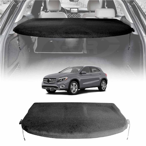 Car Trunk Shade for Mercedes Benz GLA Class 2014-2019 Rear Cargo Security Shield Luggage Cover Board Blinder