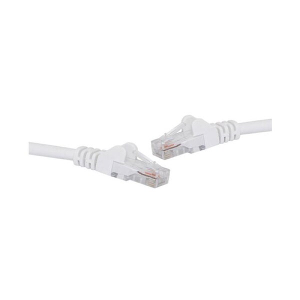 White 0.3m Cat6 UTP Ethernet Patch Cable