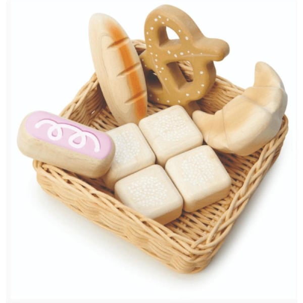 Tender Leaf Toys Pretend Bread Basket