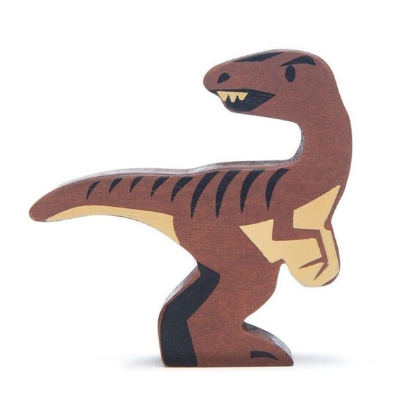 Tender Leaf Toys Wooden Animal Velociraptor