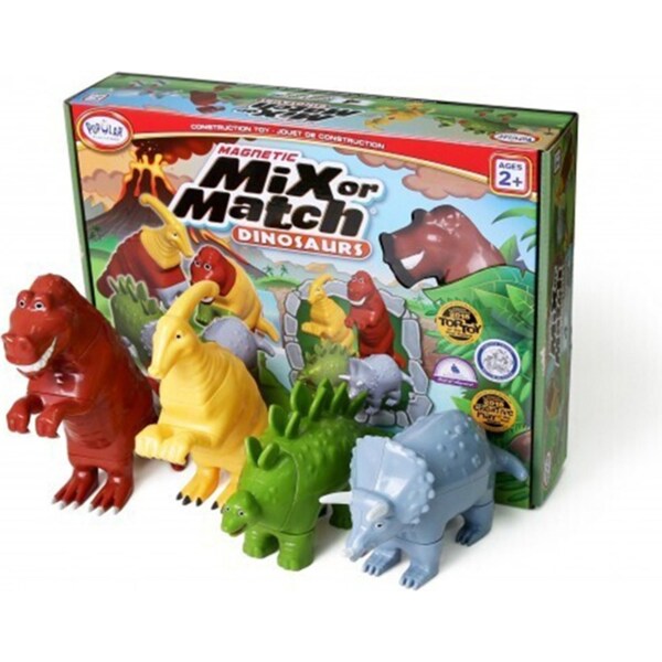 Popular Playthings Magnetic Mix or Match Dinosaur 1 Animal Toy Kids/Children 2y+