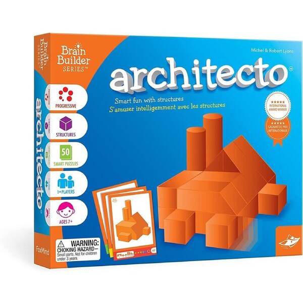 Foxmind Brain Builder Series Architecto Educational Learning Fun Game Kids 7y+