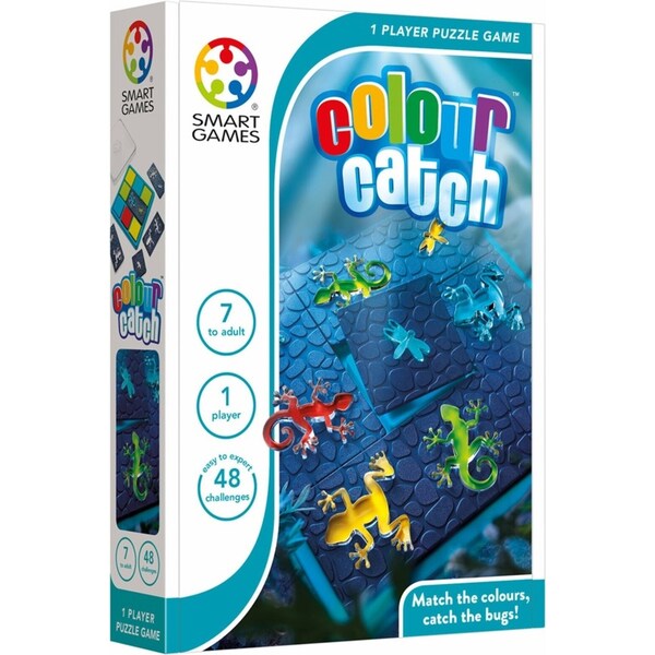 Smart Games Color Catch 1 Player Fun Educational Puzzle Game Kids/Adults 7y+