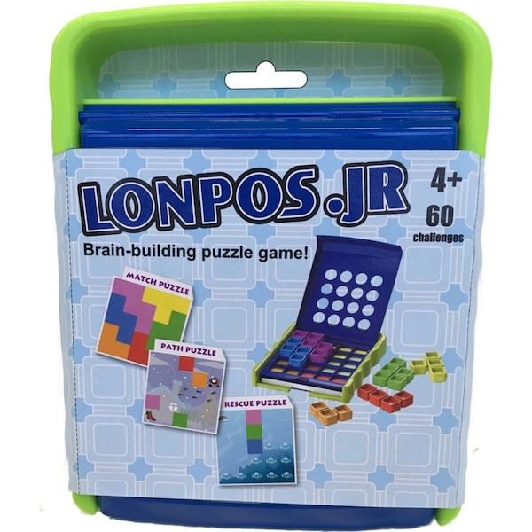 Lonpos Jr Brain Building 4-7 Players Kids/Children Fun Puzzle Board Game 4y+