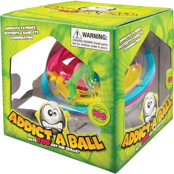 Kidult Addict a Ball 3D Maze 1 Fun Brain Skill Game Toy Kids 5y+ 100 Stages