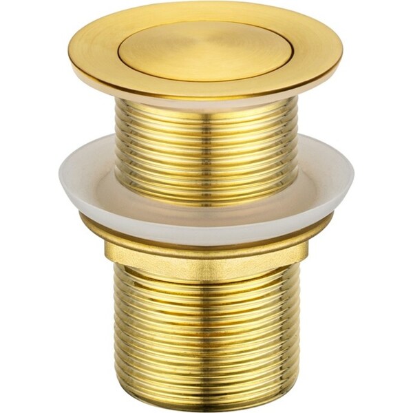 ACA Bathroom Basin Pop Up Waste Brushed Gold Solid Brass 32mm/40mm