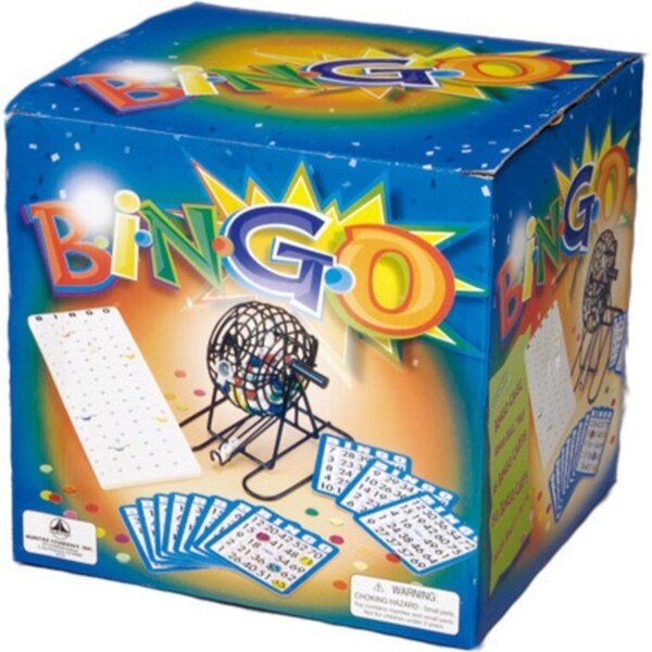 Popular Playthings Bingo Kids/Children Adult Family Fun Play Card Cage Game