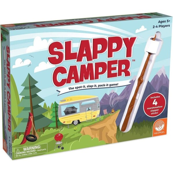 Mindware Slappy Camper 2-4 Player Kids/Children Fun Play Card/Board Game 5y+