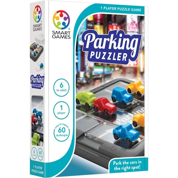 Smart Games Parking Cars Puzzler Kids/Children Fun Play Toy Puzzle Game 6y+