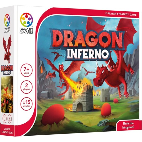 Smart Games Dragon Inferno 2 Player Kids/Children Fun Play Strategy Game 7y+