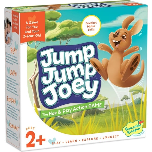 Peaceable Kingdom Jump Jump Joey Kids/Children Fun Pretend Play Action Game 2y+