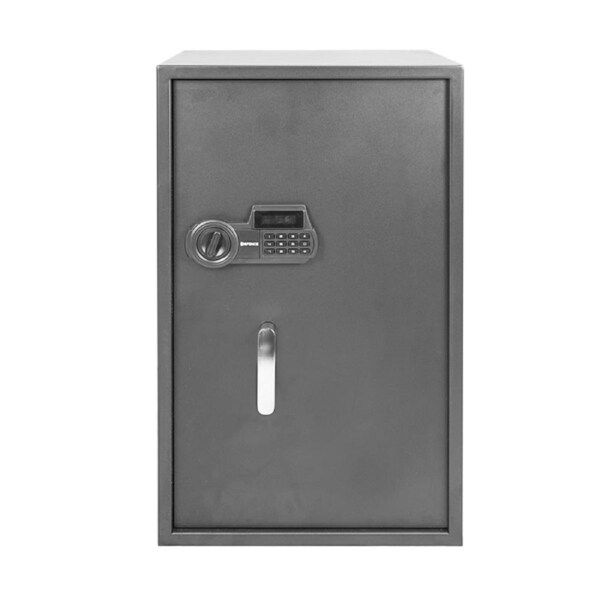 Defence Home Digital Code Security Safe w/Removable Shelf 750x460x380mm - Black
