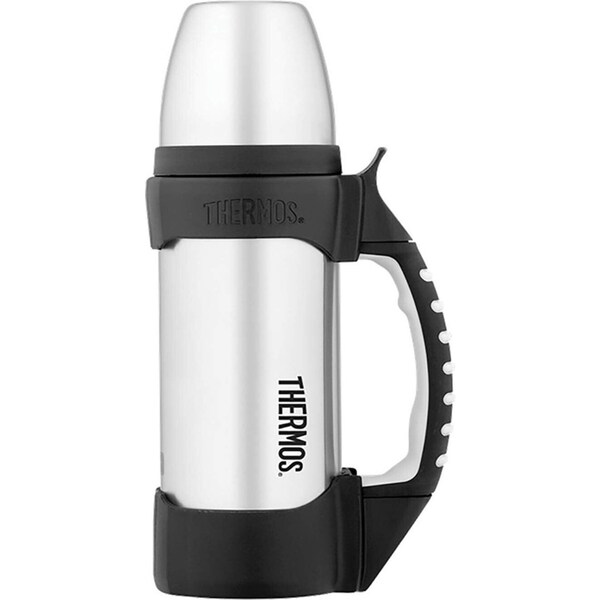 Thermos The Rock Vacuum Insulated Stainless Steel Durable Flask Water Bottle 1L