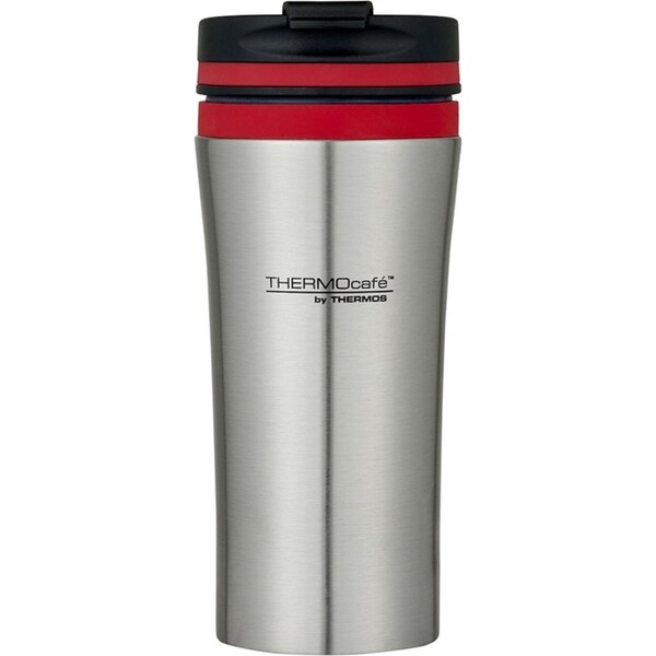 THERMOcafe Stainless Steel Vacuum Insulated Durable Travel Tumbler Red 380ml