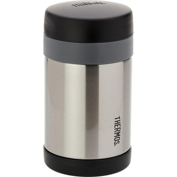 Thermos Vacuum Insulated Durable Portable Food Jar Stainless Steel 470ml