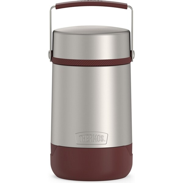 Thermos Guardian Vacuum Insulated Stainless Steel Food Jar Rosewood Red 795ml