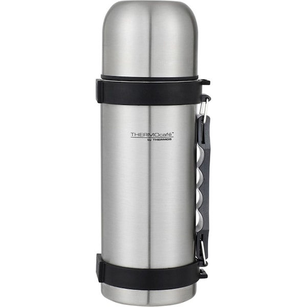 THERMOcafe Vacuum Insulated Stainless Steel Flask Portable Water Bottle 1L