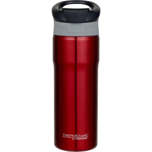 THERMOcafe Vacuum Insulated Durable Tumbler Portable Travel Mug Cup Red 450ml