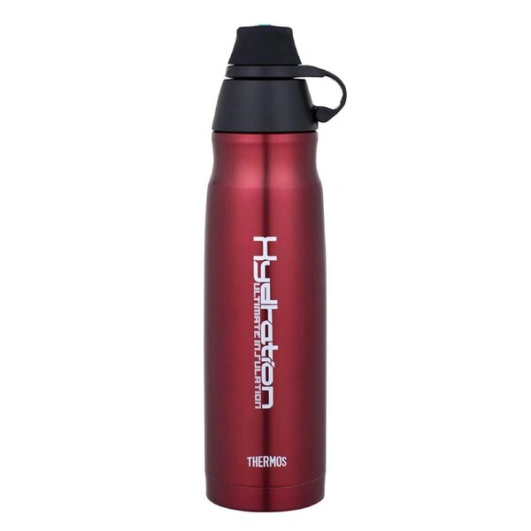 Thermos Vacuum Insulated Durable Stainless Steel Water Drink Bottle Red 770ml