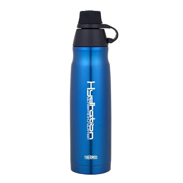 Thermos Vacuum Insulated Durable Stainless Steel Water Drink Bottle Blue 770ml