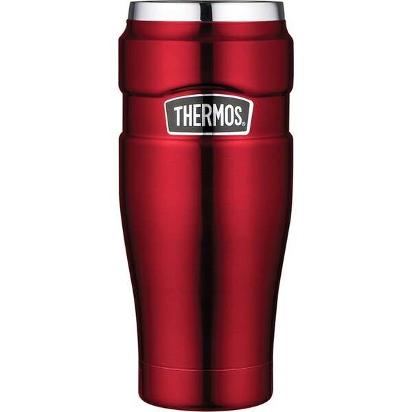Thermos Stainless Steel King Portable Vacuum Insulated Tumbler Red 470ml