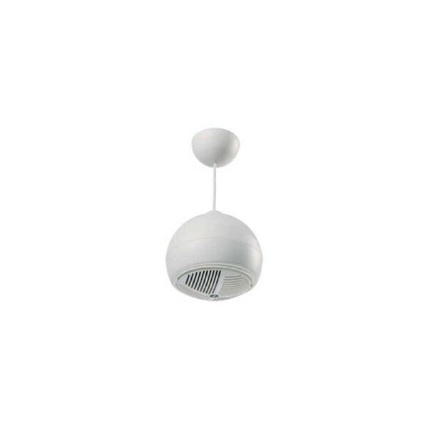 15W 100V Line White Ball Pendant Ceiling Speaker