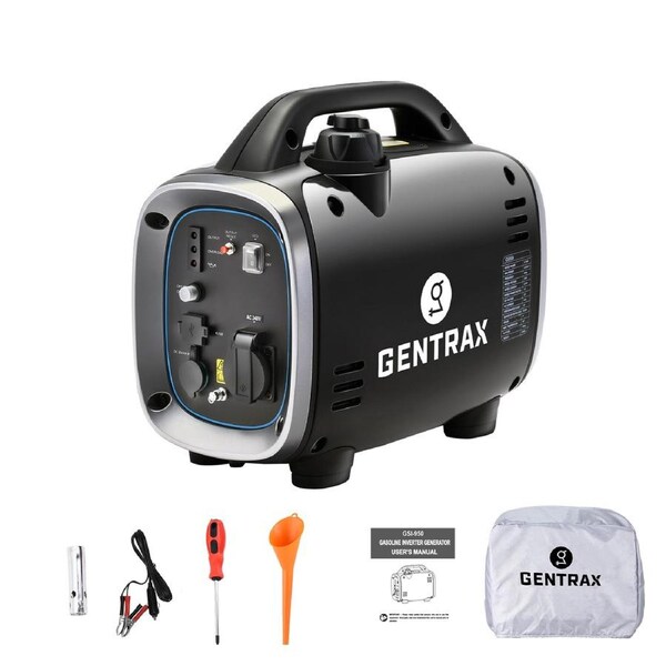 GENTRAX GPRO 800 Inverter Generator - 800W Max 700W Rated Sine Wave Portable - Super Premium