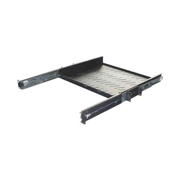 1U 350mm Deep Sliding 19" Rack Shelf