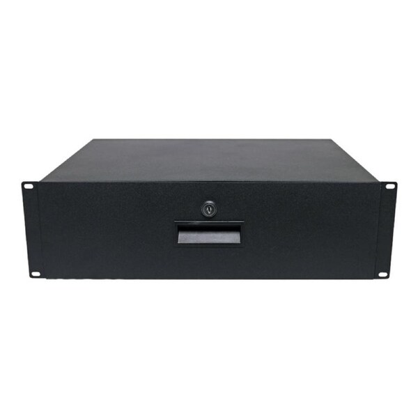 3U 350mm Deep 19" Lockable Rack Drawer