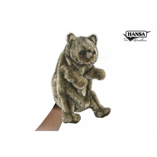Hansa Hand Puppet - Wombat 23cm CAA HC4029