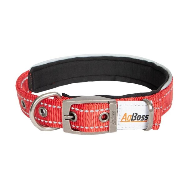 AgBoss 25mm x 50cm Dog Collar - Red - 500900