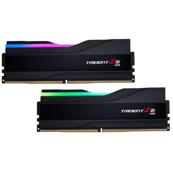 G.SKILL F5-6000J4040F16GX2-TZ5RK 32GB (2 x 16GB)/ DDR5 6000 MT/s/ Timings 40-40-40-96/ Voltage 1.35V/ TZ5 RGB