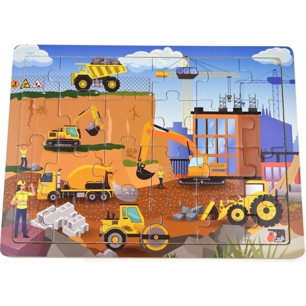 24Pcs Koala Dream Construction Site Kids/Childrens Jigsaw Puzzle 24Pcs 2y+