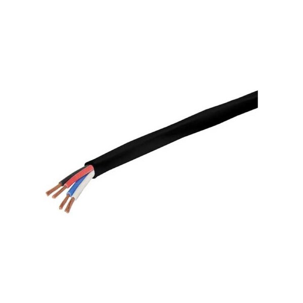 21AWG Black 4 Core Security Cable