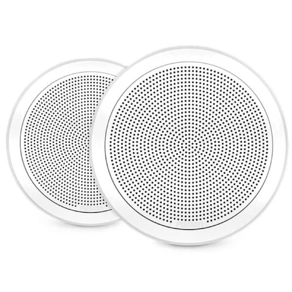 Fusion FM 7.7" 200W Round Marine Speakers - White