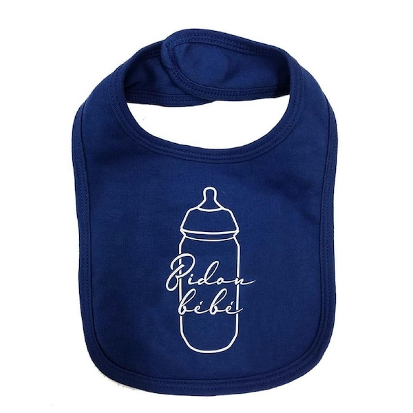 The Vandal Bidon Bébé Baby Bib - navy blue Size One Size Fits All