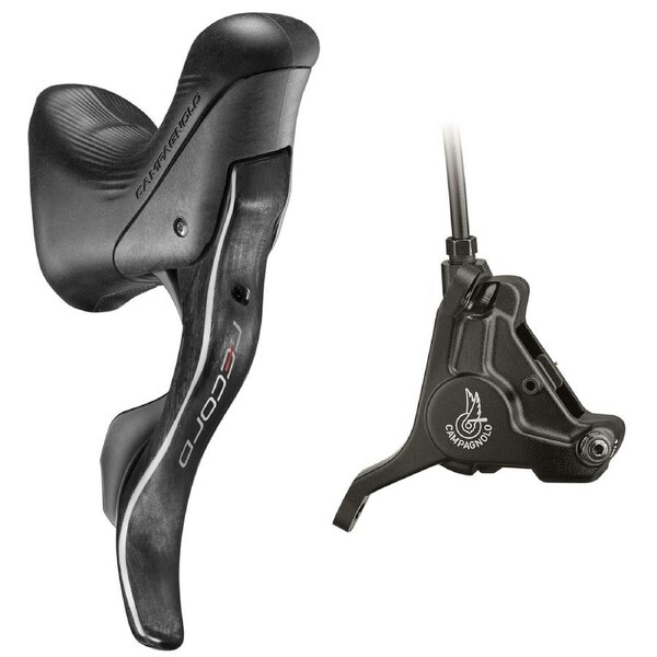 Campagnolo Ergo Lever Left & Caliper 12Sp Record 160Mm - Black