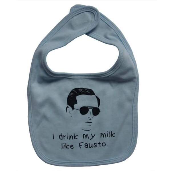 The Vandal Drink Like Coppi Baby Bib - Light Blue Size One Size Fits All
